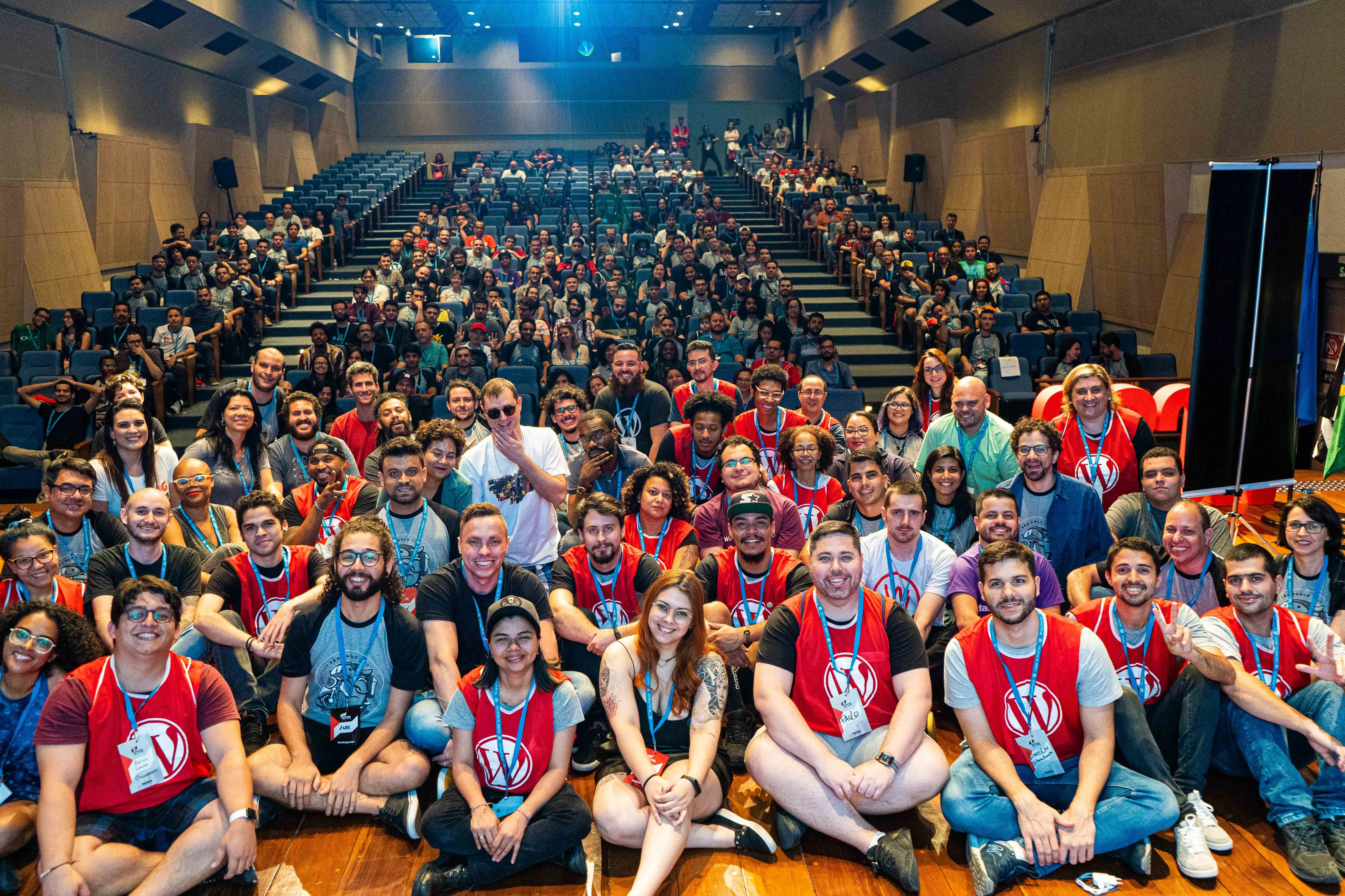 Imagem do evento da WordCamp.